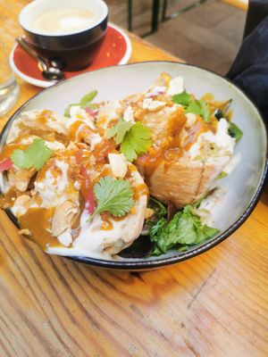 Pita cajun at BRÛLÉ in Toulouse