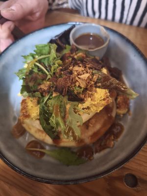 Pancakes salés at BRÛLÉ in Toulouse