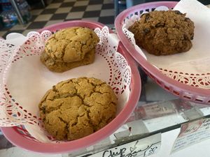 cookies (non-vegan)  at Cinnamon Works in Seattle