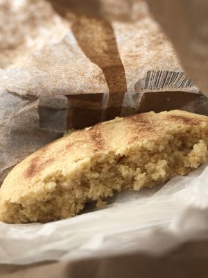 snickerdoodle cookie at Cinnamon Works in Seattle