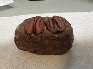 Date nut bar   at Purple Tree Café in Davis