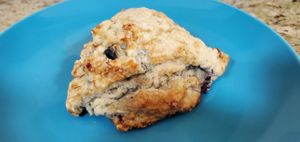 Blueberry Scone at Purple Tree Café in Davis