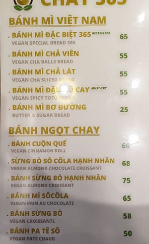 Chay 365 - Menu - June 2023 at Chay 365  in Ho Chi Minh City