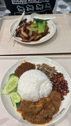   at Nyonya Vege in Kuala Lumpur