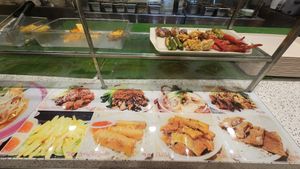 Alot of menu at Nyonya Vege in Kuala Lumpur