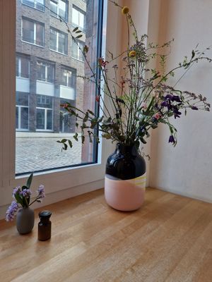 Tischdeko at Marshall Street Coffee in Hamburg