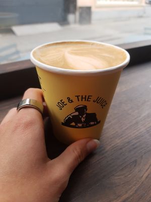 Coffee at Joe & The Juice in Antwerpen