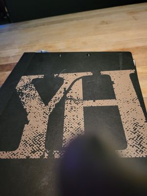 Menu at Yard House in Gaithersburg