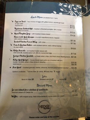   at Hedge Espresso in Salisbury