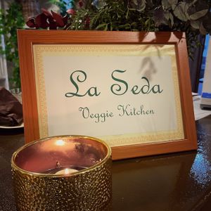 The full name of the place is LA SEDA Veggie Kitchen at La Seda Veggie Kitchen Restaurante Vegetariano in Elche