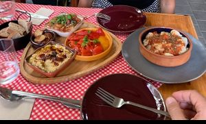 many vegan options including manti  at Geko in Adana