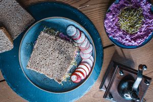 Fitte Stulle Rote Bete-Meerrettich at Fit & Fröhlich  in Herrenberg