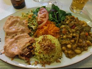 #Veganuary at Oasis Vegetariano - Marques de Sa da Bandeira in Lisbon