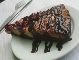 dessert at Oasis Vegetariano - Marques de Sa da Bandeira in Lisbon