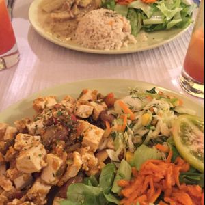 delicious!  at Oasis Vegetariano - Marques de Sa da Bandeira in Lisbon