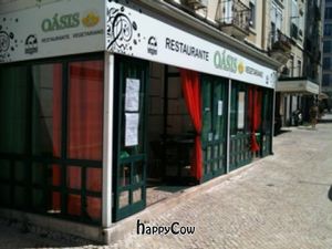 from outside at Oasis Vegetariano - Marques de Sa da Bandeira in Lisbon