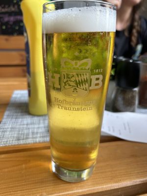 Traunstein  at Grillstüberl in Berchtesgaden