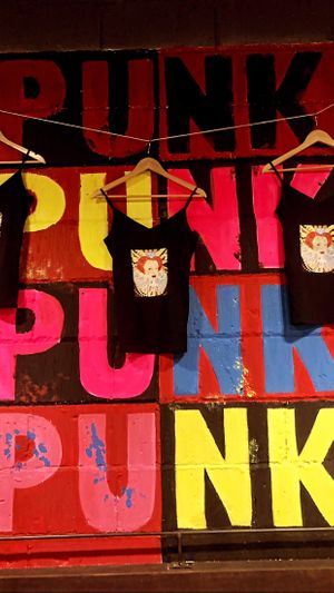 Punk Pasta Decor  at Punk Pasta in London