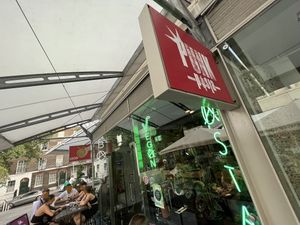 outside  at Punk Pasta in London