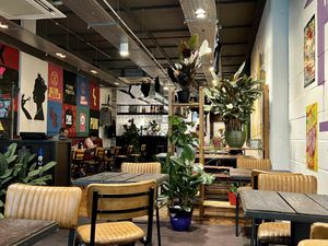 inside  at Punk Pasta in London