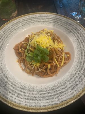Meatball pasta  at Punk Pasta in London
