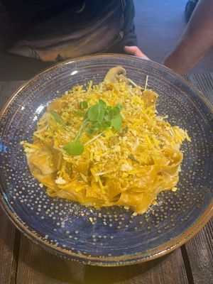 Mushroom pasta  at Punk Pasta in London