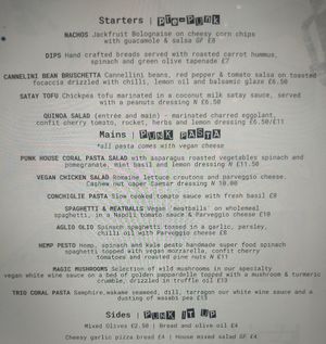  at Punk Pasta in London