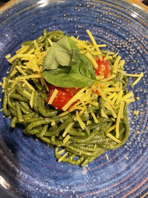 Hemp pasta  at Punk Pasta in London