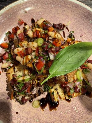 Bruschetta   at Punk Pasta in London