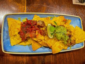 Nachos at Punk Pasta in London