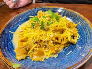 Magic mushrooms at Punk Pasta in London