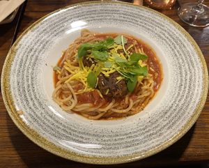 Meatball’s   at Punk Pasta in London