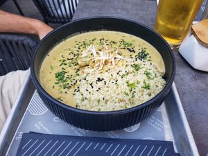 Curry with Quinoa at Ellies in Mayrhofen
