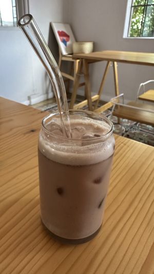 Horchata de cacao  at Glück in Oaxaca