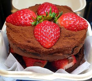 choco strawberry at Bgomi in Seoul