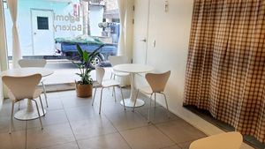 interior of location - seating at Bgomi in Seoul