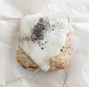 earl grey scone at Bgomi in Seoul