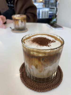 Cream latte - delicious   at Bgomi in Seoul