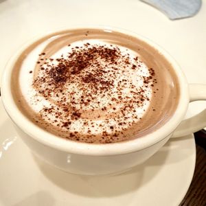 hot choco at Bgomi in Seoul