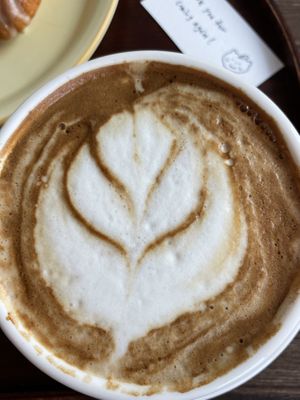 Soy coffee latte   at Bgomi in Seoul
