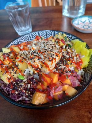 Phoenix bowl at Kanu Poké in Shrewsbury
