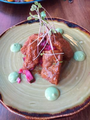 Cow-Kanu skewers. TVP has never tasted this incredible. at Kanu Poké in Shrewsbury