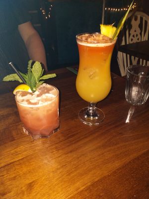 Delicious cocktails at Kanu Poké in Shrewsbury
