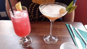 Mocktails (Big Booch Energy and Serenity) at Kanu Poké in Shrewsbury