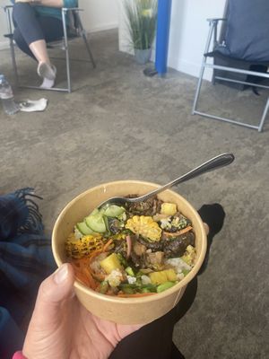 Earth Poke bowl! Absolutely delicious!   at Kanu Poké in Shrewsbury