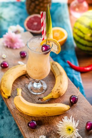 Banarama Cherry Colada Cocktail at Kanu Poké in Shrewsbury