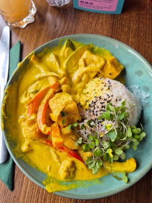 Tofu satay at Kanu Poké in Shrewsbury