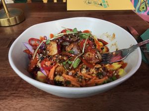 The jalapeño bowl 🔥🔥🔥  at Kanu Poké in Shrewsbury