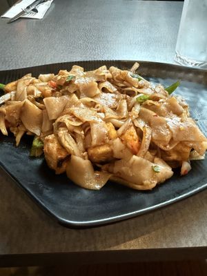 Spicy Noodle with Fried Tofu  at Kiin in San Diego