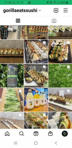  at Gorilla Eats Sushi in San Diego